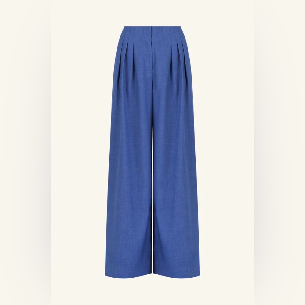 Shona Joy Asher Wide Leg Pant - Ocean Blue